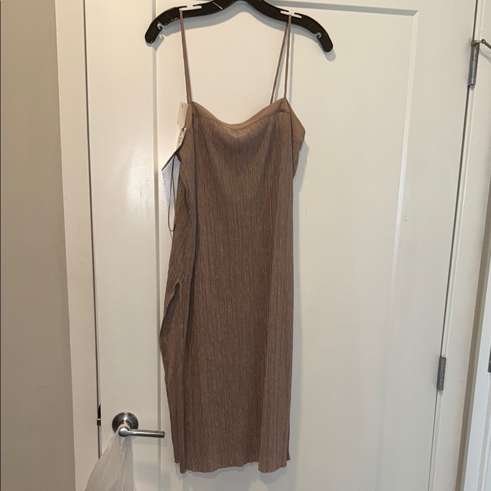 Elegant Tan Dress